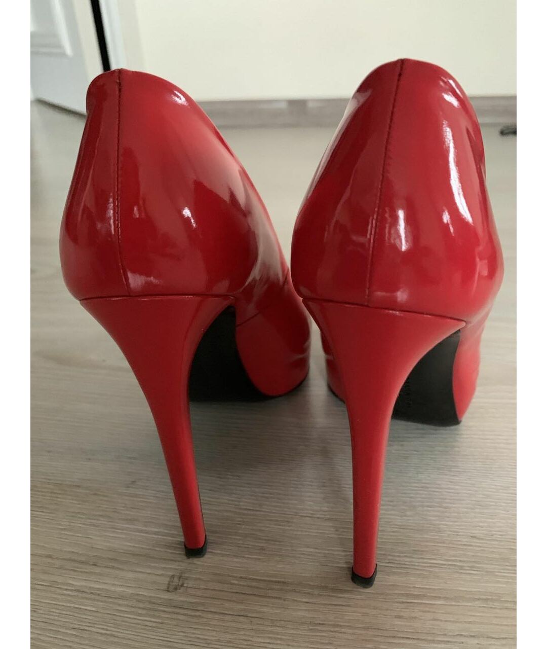 BARBARA BUI Красные туфли из лакированной кожи, фото 4