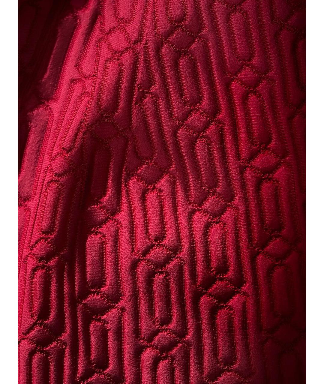 ALAIA Красное вискозное платье, фото 3
