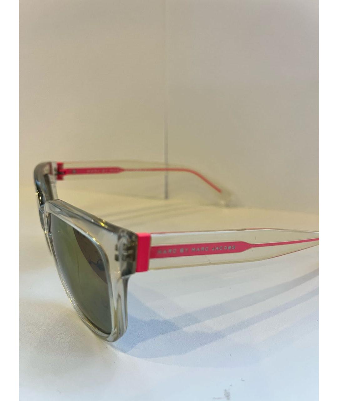MARC BY MARC JACOBS Фуксия пластиковые солнцезащитные очки, фото 3