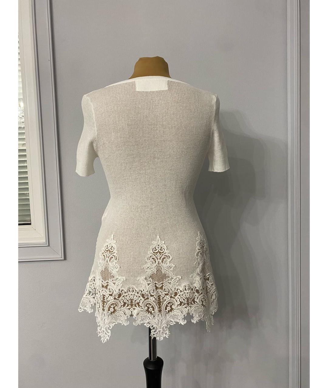 ERMANNO SCERVINO Белая футболка, фото 2