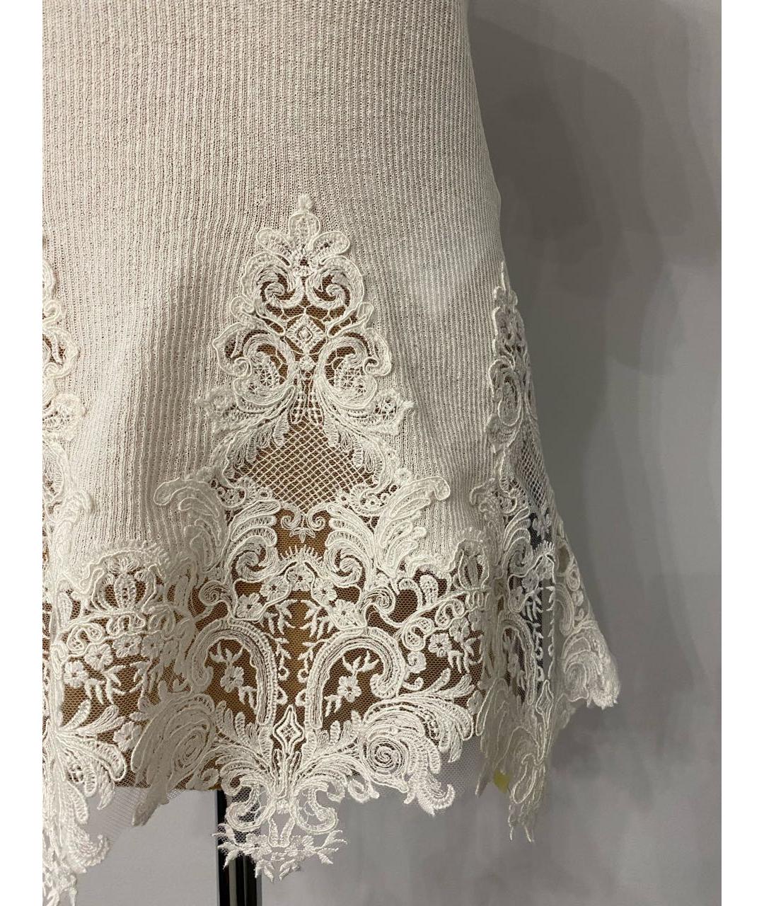 ERMANNO SCERVINO Белая футболка, фото 3