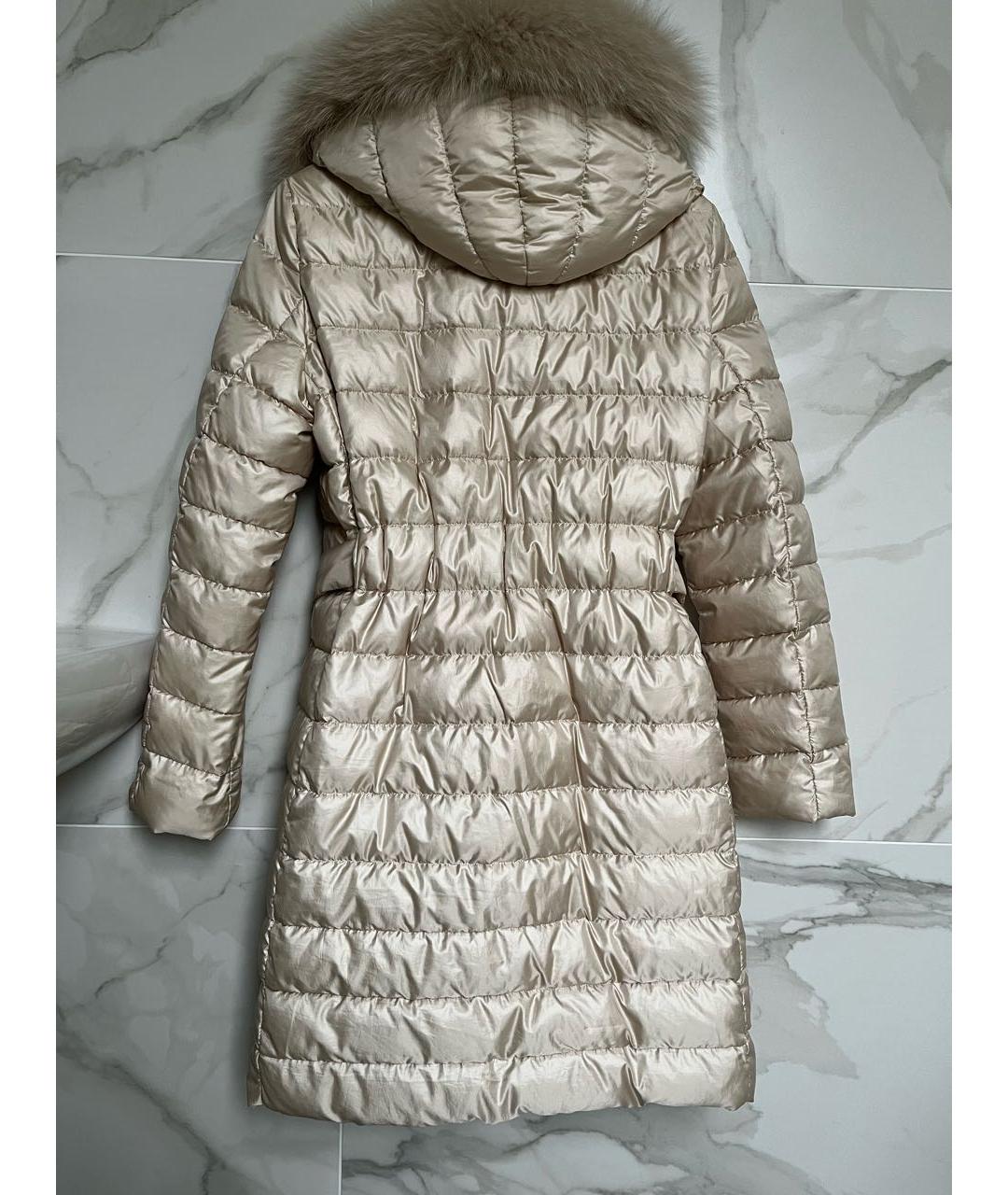 MAX MARA STUDIO Золотой пуховик, фото 2