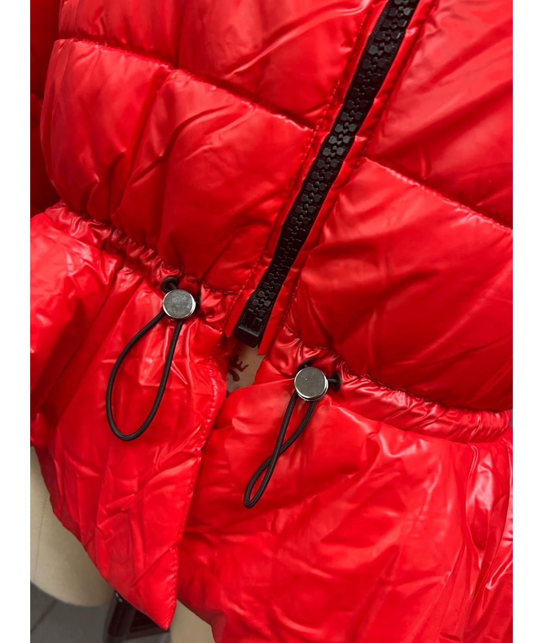 MSGM Красная полиамидовая куртка, фото 4