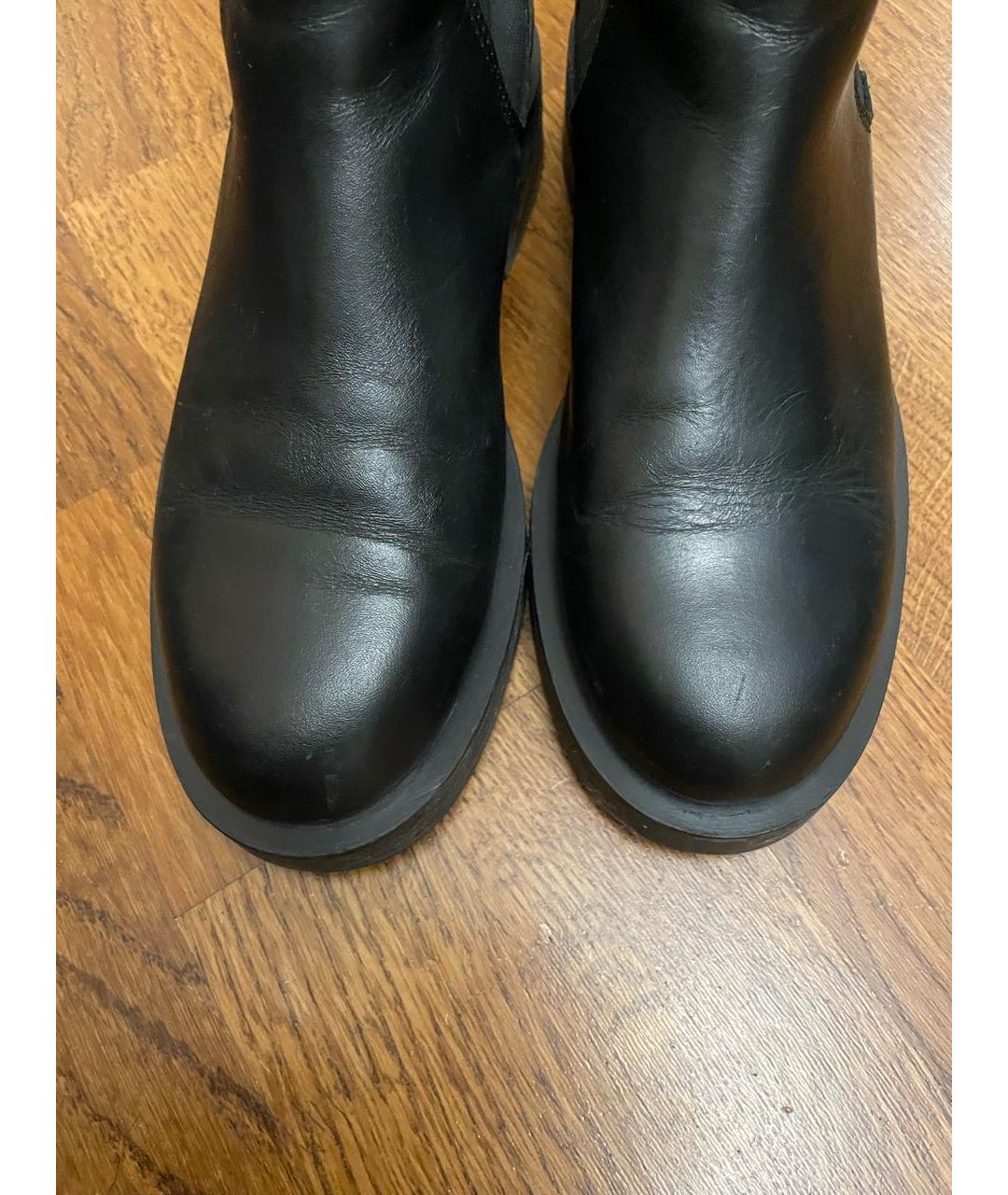 ARKET Черные кожаные ботинки, фото 5