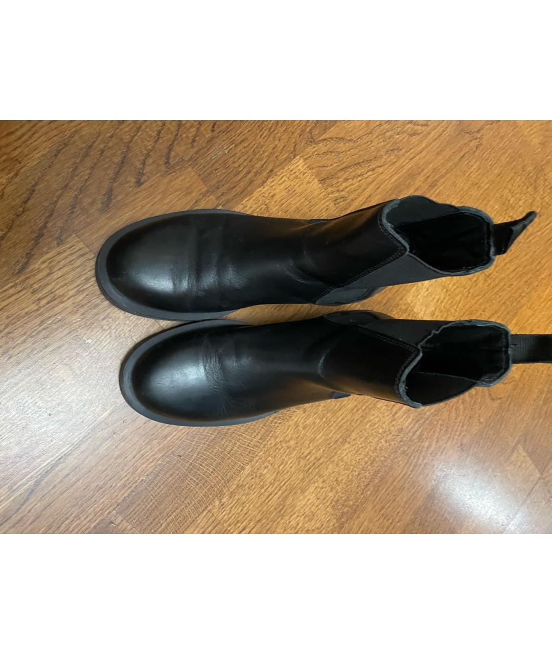ARKET Черные кожаные ботинки, фото 3