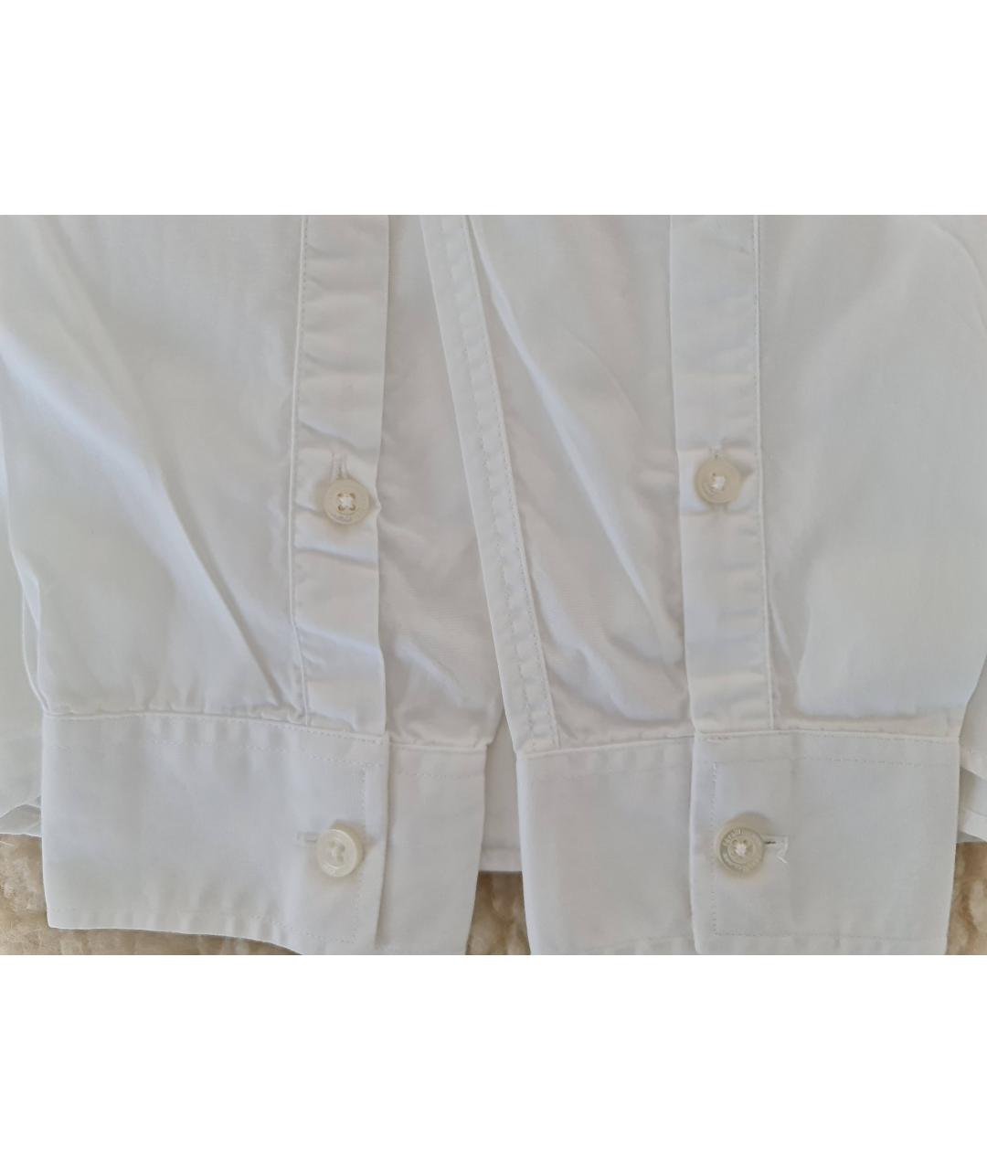 CAVALLI CLASS Белая хлопковая классическая рубашка, фото 4