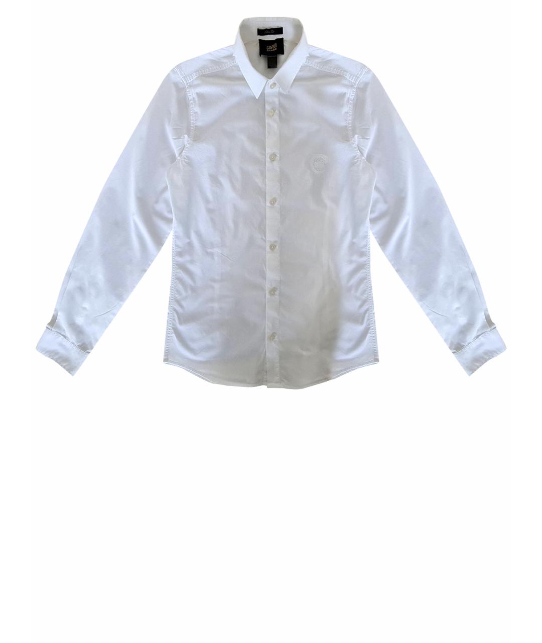 CAVALLI CLASS Белая хлопковая классическая рубашка, фото 1