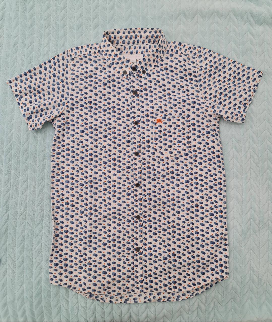 BURBERRY Мульти шелковая детская рубашка, фото 6