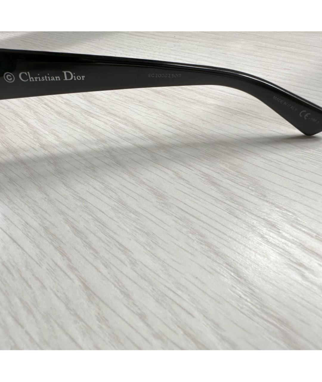 CHRISTIAN DIOR Черные солнцезащитные очки, фото 6