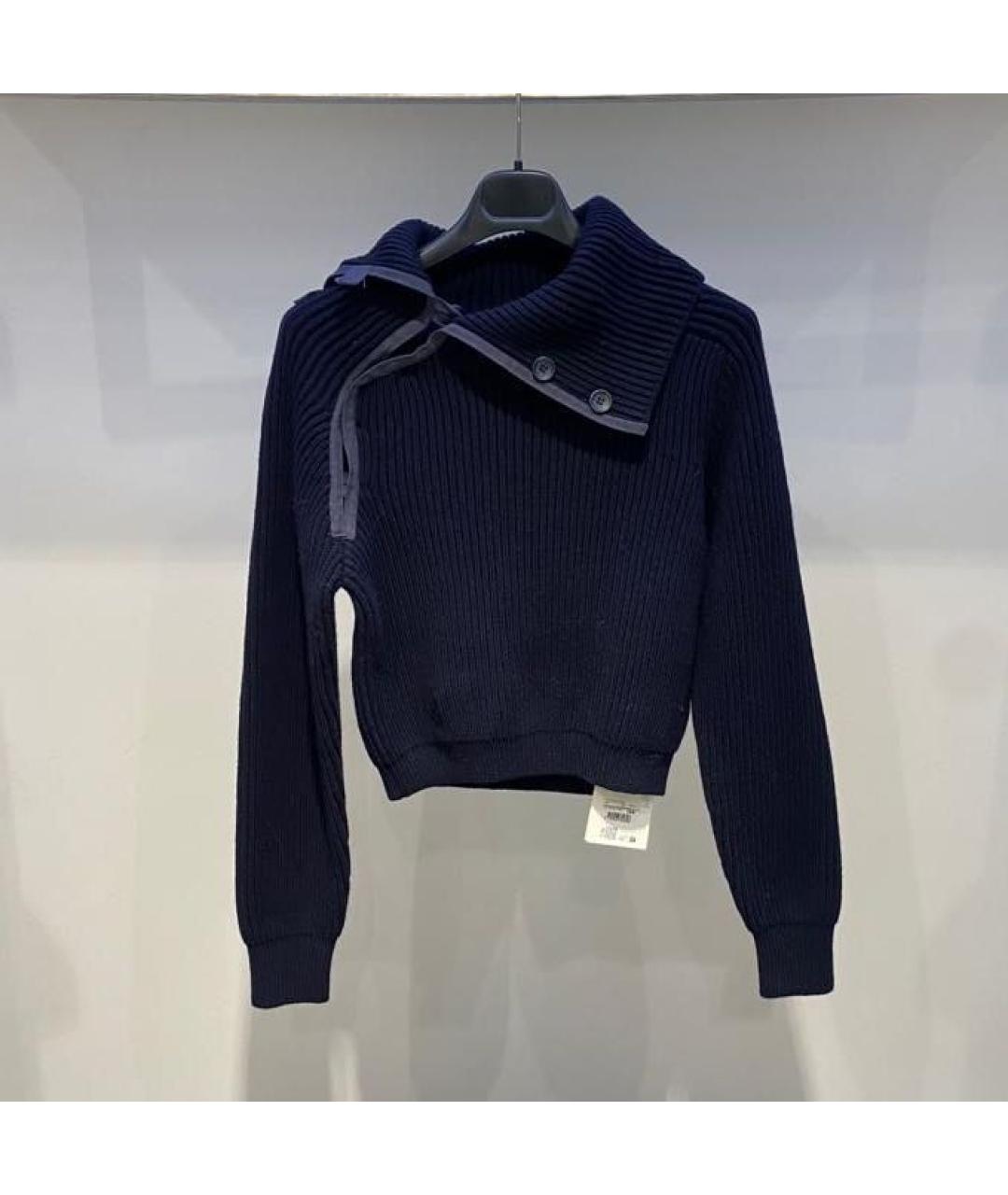 JACQUEMUS Темно-синий джемпер / свитер, фото 2