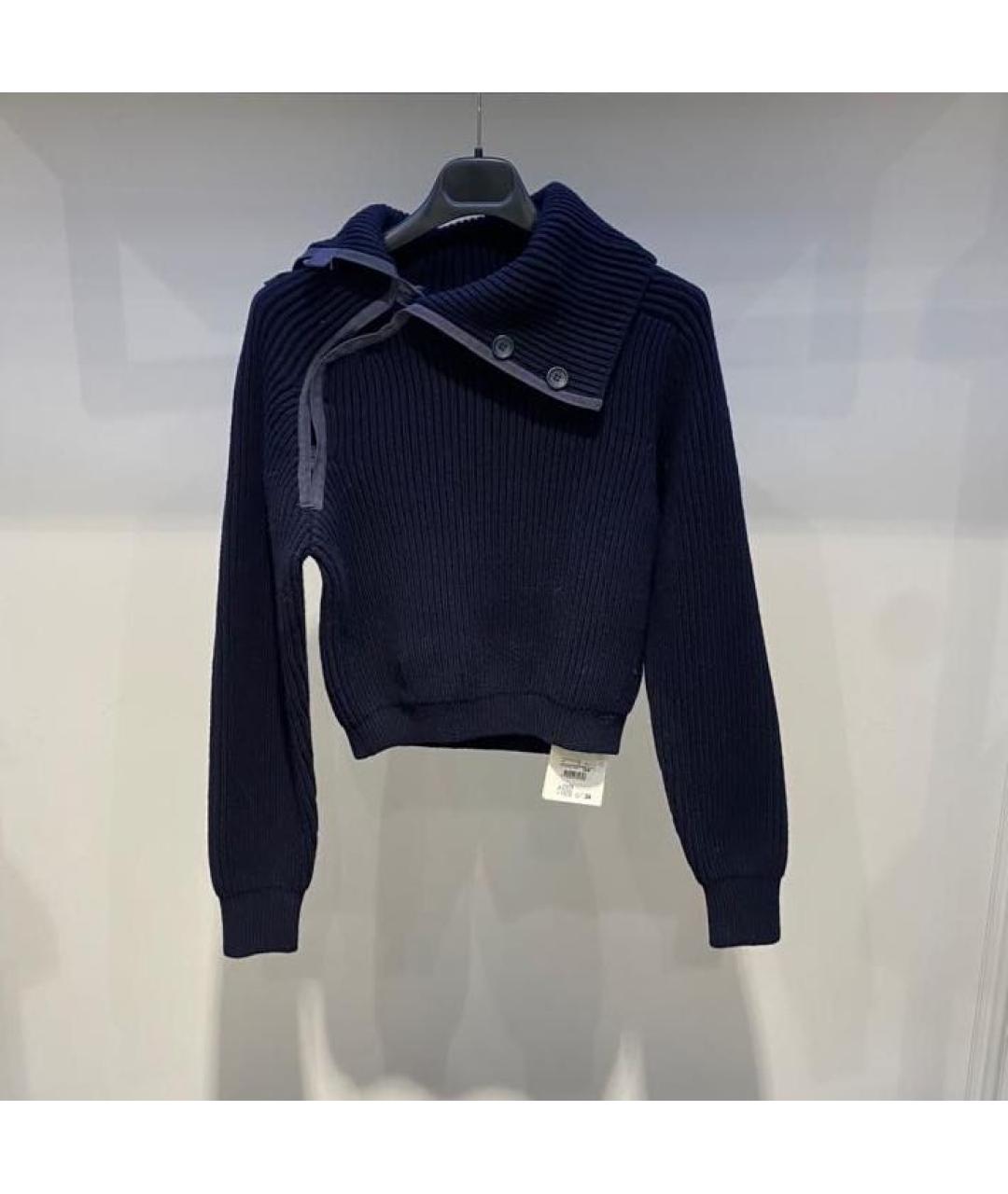 JACQUEMUS Темно-синий джемпер / свитер, фото 3