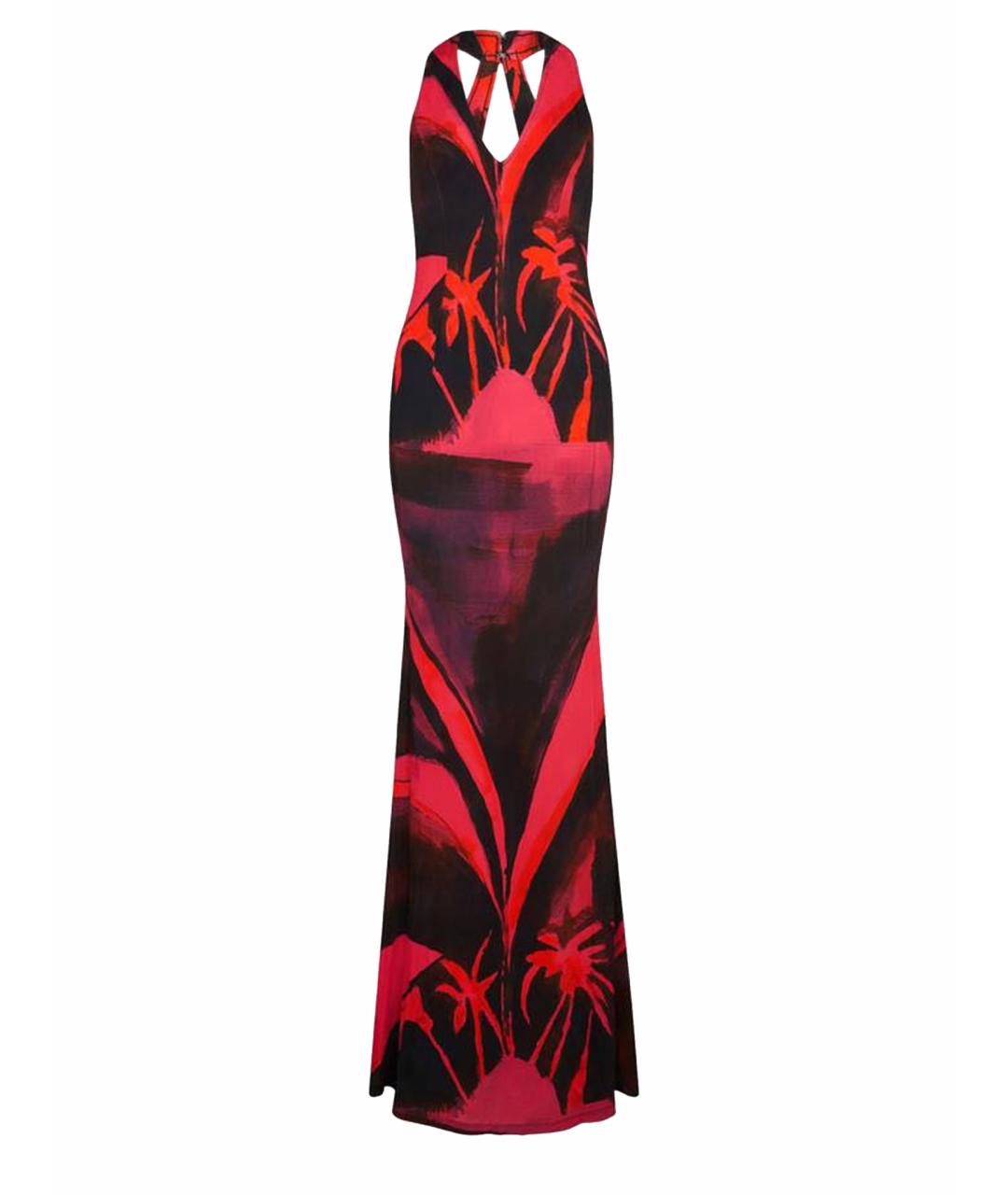 Louisa Ballou Красное вискозное вечернее платье, фото 1