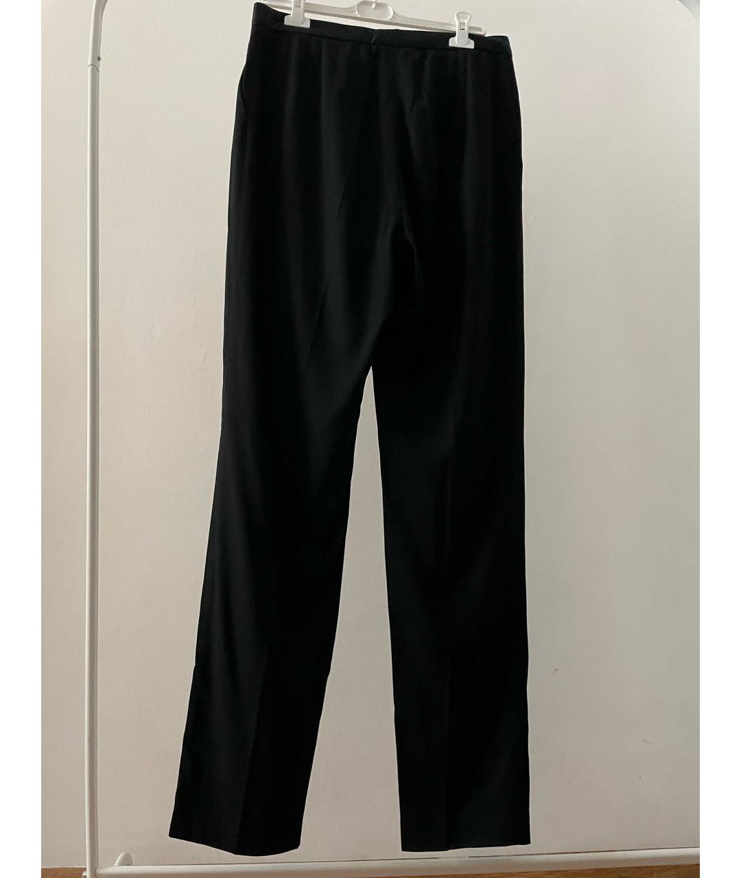 ACNE STUDIOS Черные вискозные прямые брюки, фото 2