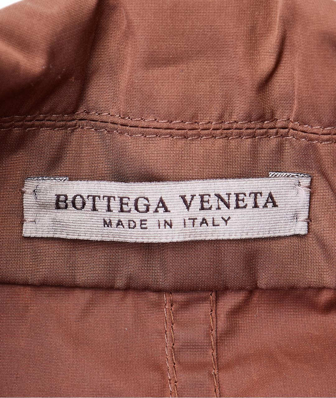 BOTTEGA VENETA Коричневый тренч / плащ, фото 4