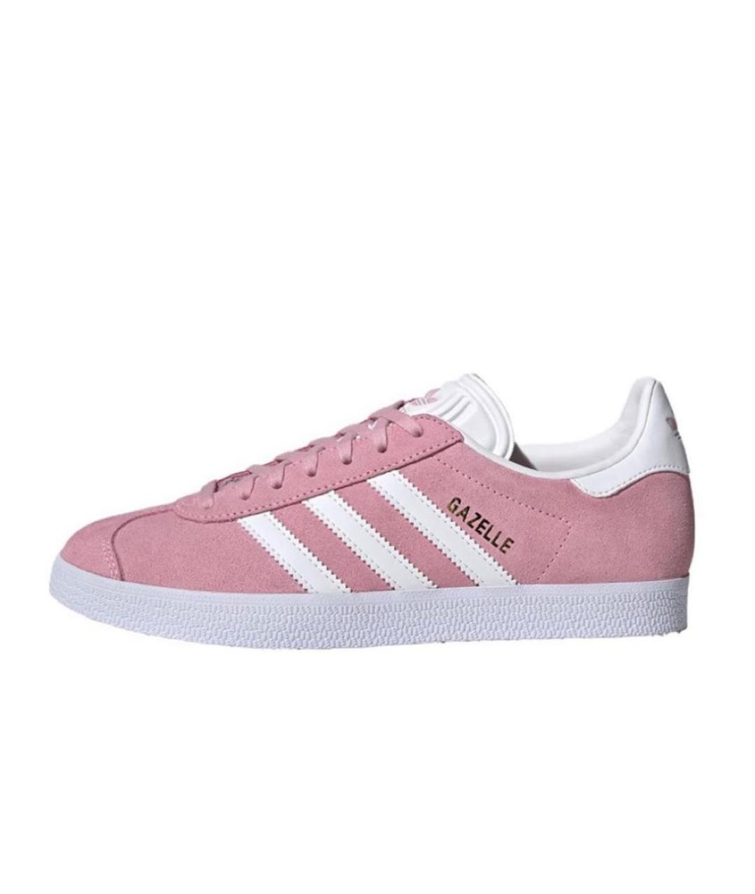 ADIDAS Коралловые замшевые кроссовки, фото 3