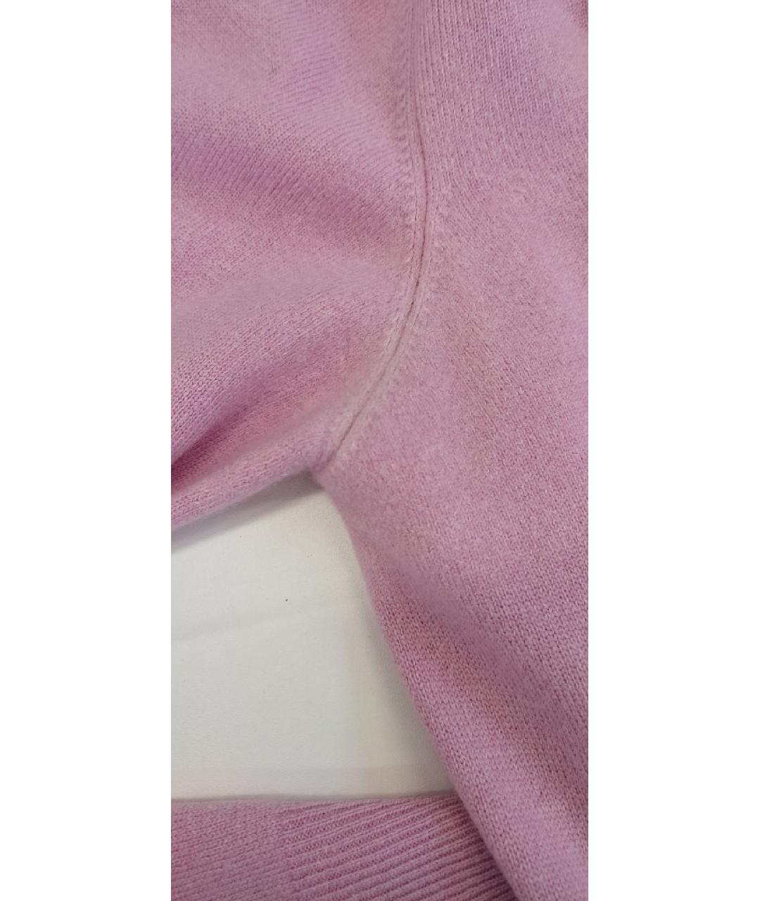 PATRICK HELLMANN Розовый шерстяной джемпер / свитер, фото 6