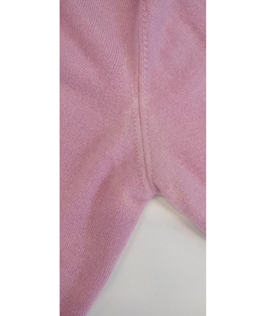 PATRICK HELLMANN Розовый шерстяной джемпер / свитер, фото 5