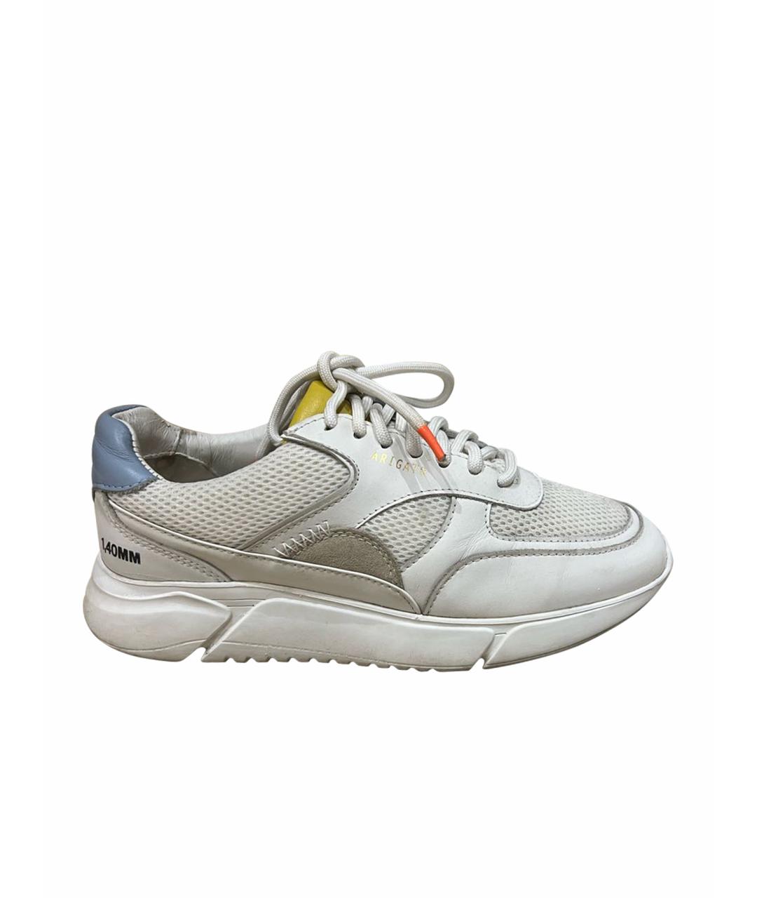 AXEL ARIGATO Белые кожаные кроссовки, фото 1