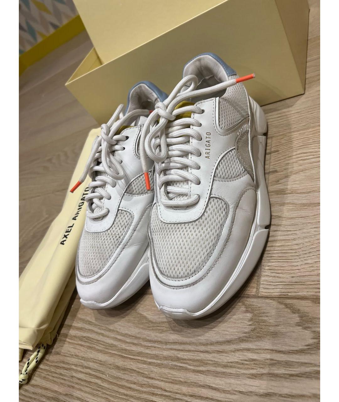 AXEL ARIGATO Белые кожаные кроссовки, фото 2
