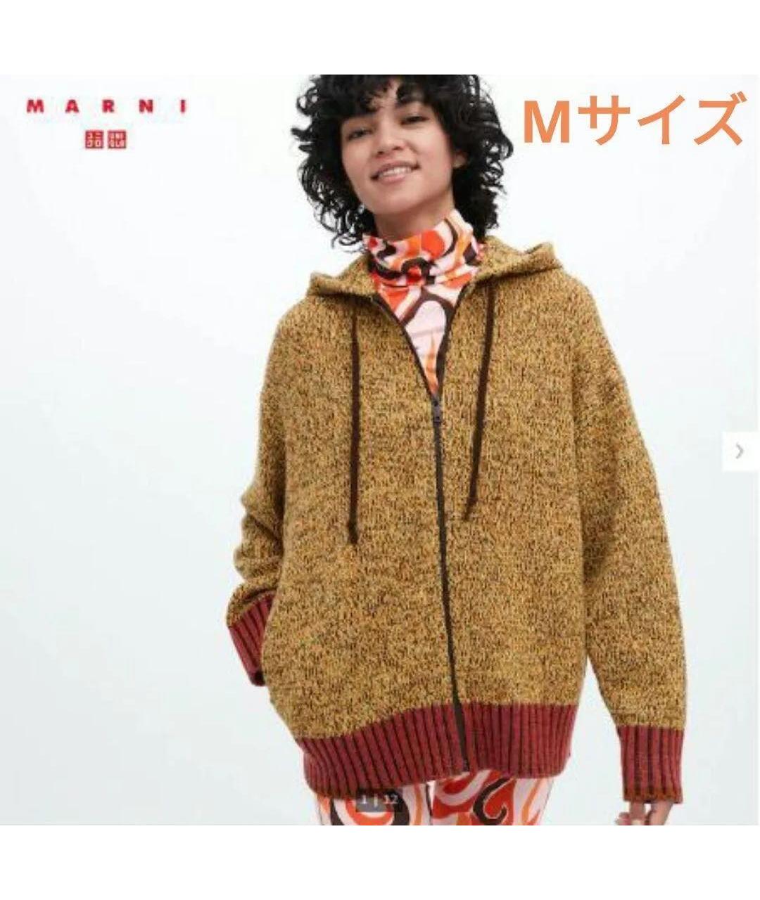 MARNI Мульти синтетический джемпер / свитер, фото 3