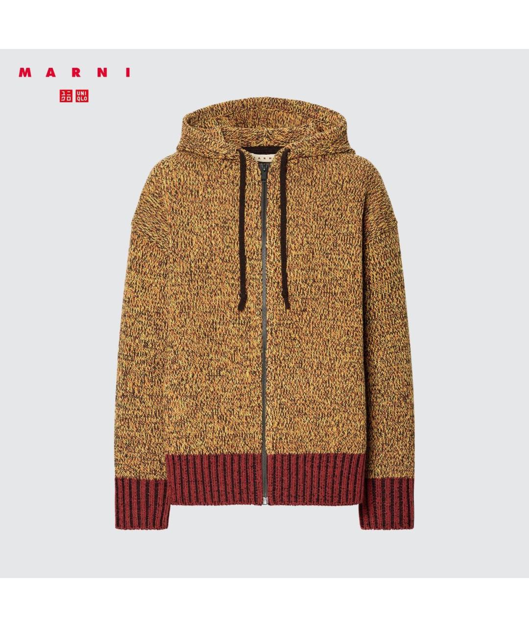 MARNI Мульти синтетический джемпер / свитер, фото 9