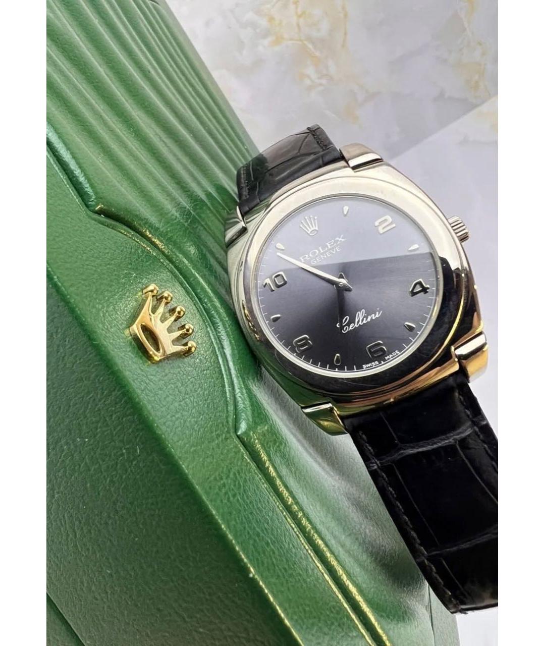 ROLEX Серебряные часы из белого золота, фото 2