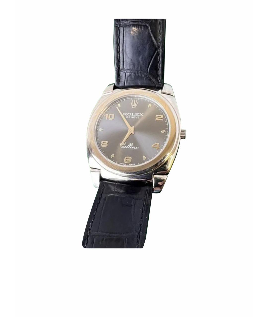 ROLEX Серебряные часы из белого золота, фото 8