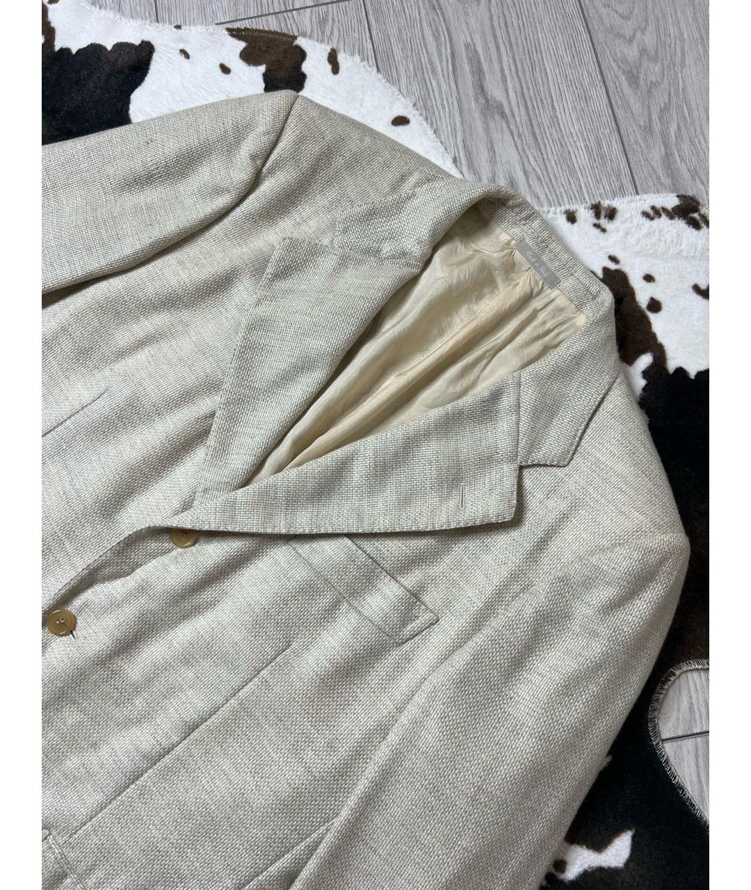 BALDESSARINI Бежевый кашемировый пиджак, фото 3