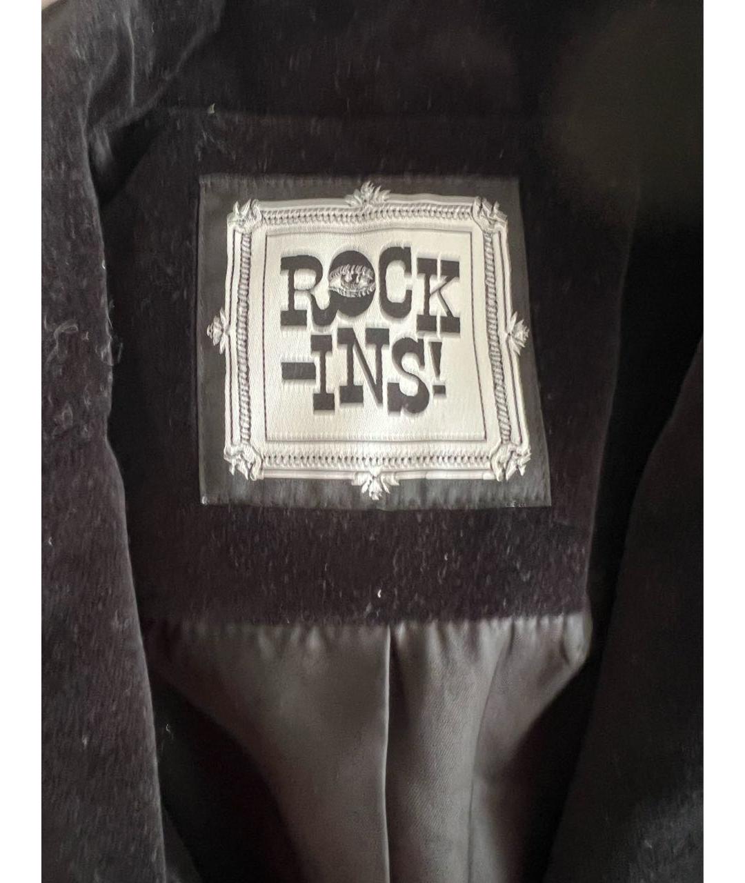 ROCKINS Черный бархатный жакет/пиджак, фото 3