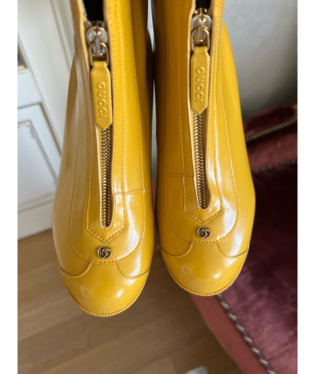 Yellow gucci clearance rain boots