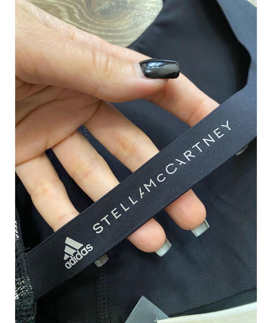 ADIDAS BY STELLA MCCARTNEY Черная синтетическая майка, фото 6