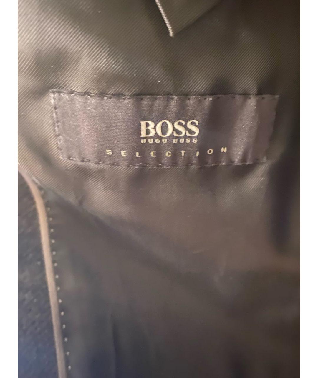 HUGO BOSS Антрацитовое кашемировое пальто, фото 6
