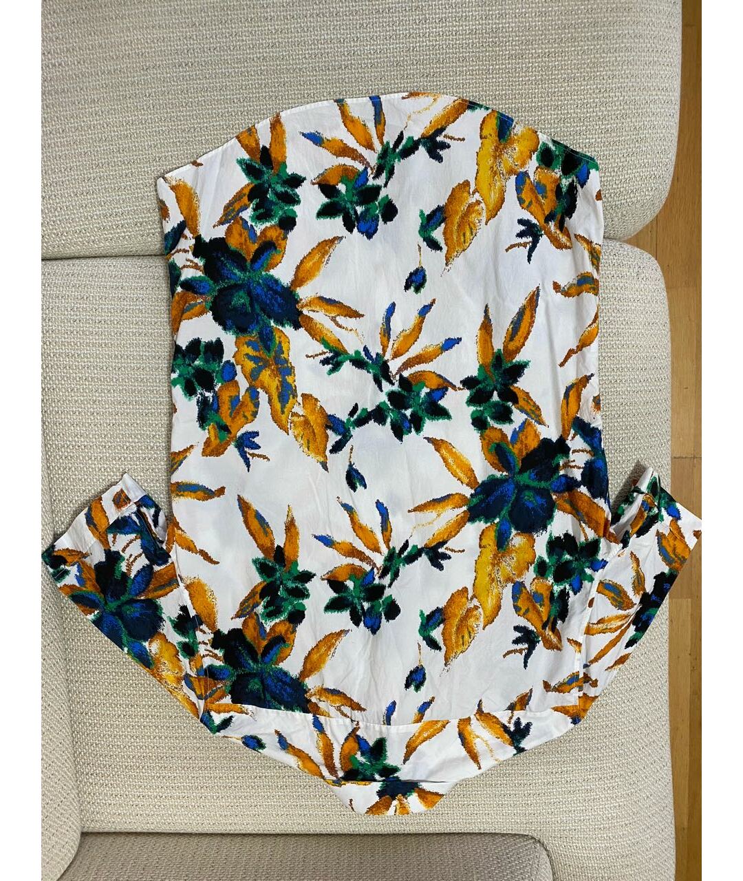 BALENCIAGA VINTAGE Мульти хлопковая кэжуал рубашка, фото 5