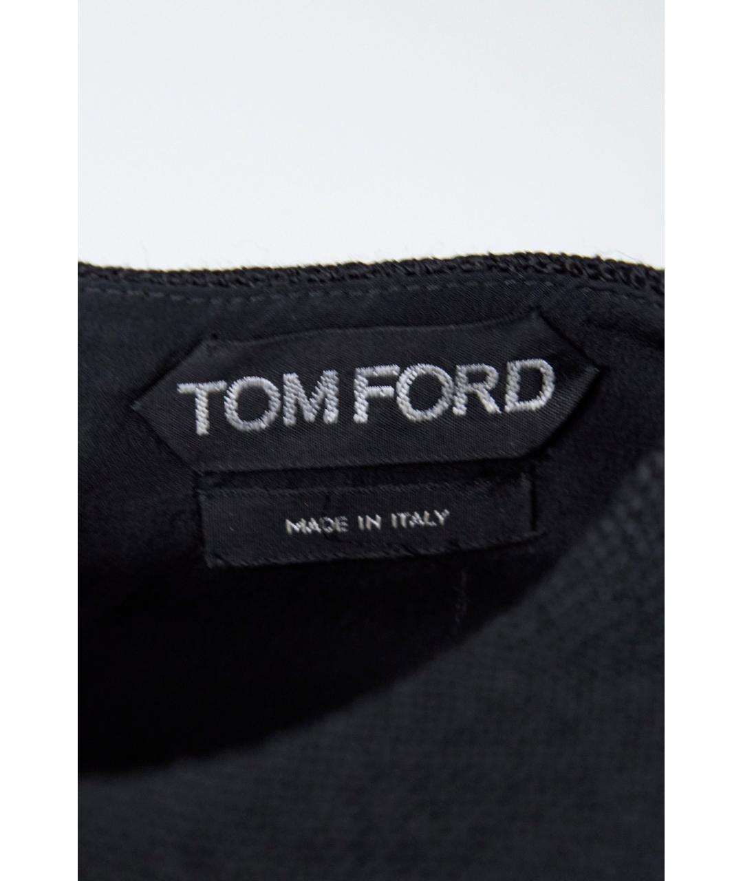TOM FORD Черный вискозный костюм с юбками, фото 7