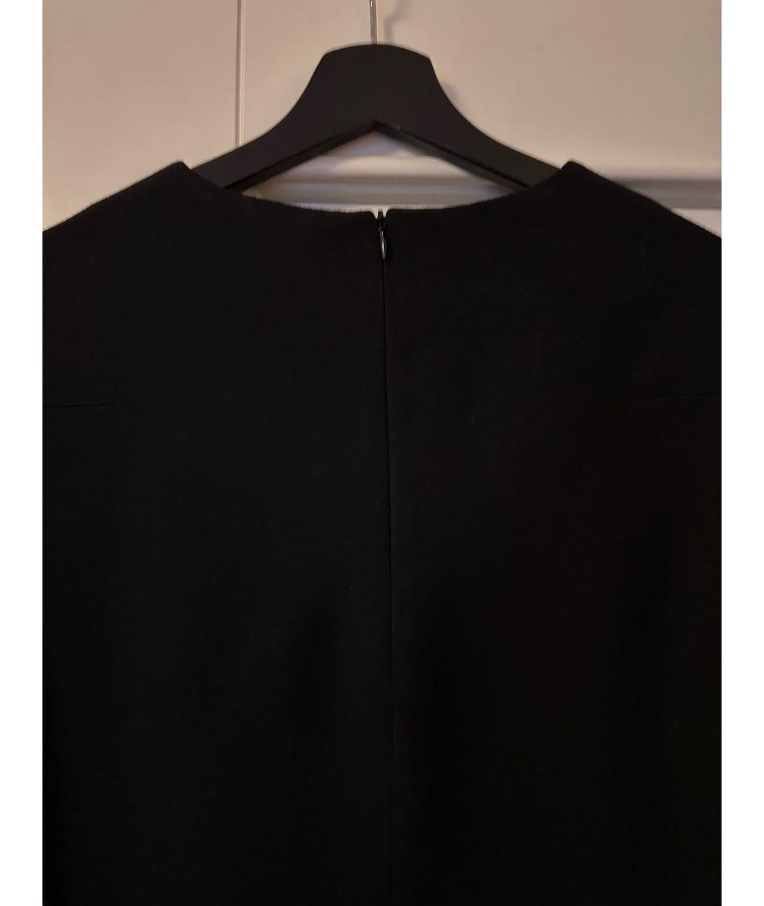 12 STOREEZ Черный шерстяной костюм с брюками, фото 6