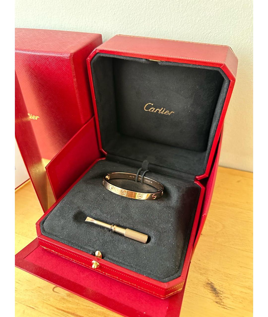 CARTIER Золотой браслет из желтого золота, фото 5