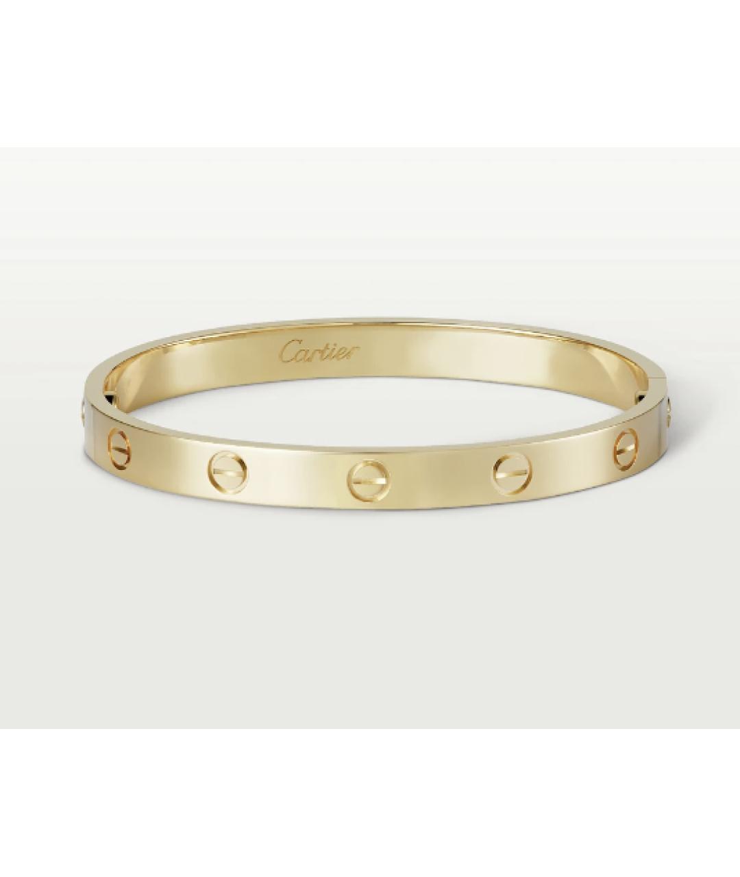 CARTIER Золотой браслет из желтого золота, фото 6