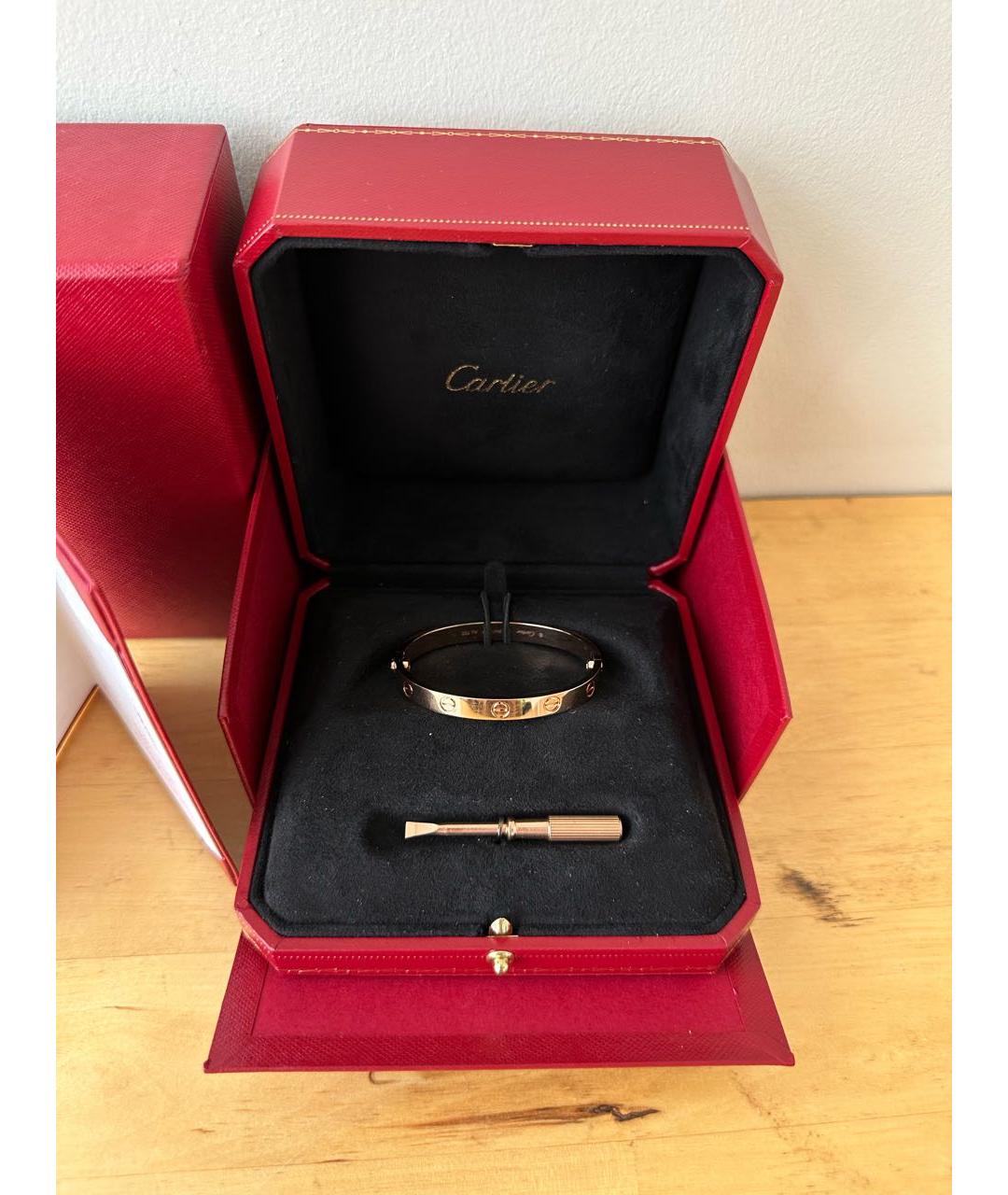 CARTIER Золотой браслет из желтого золота, фото 3