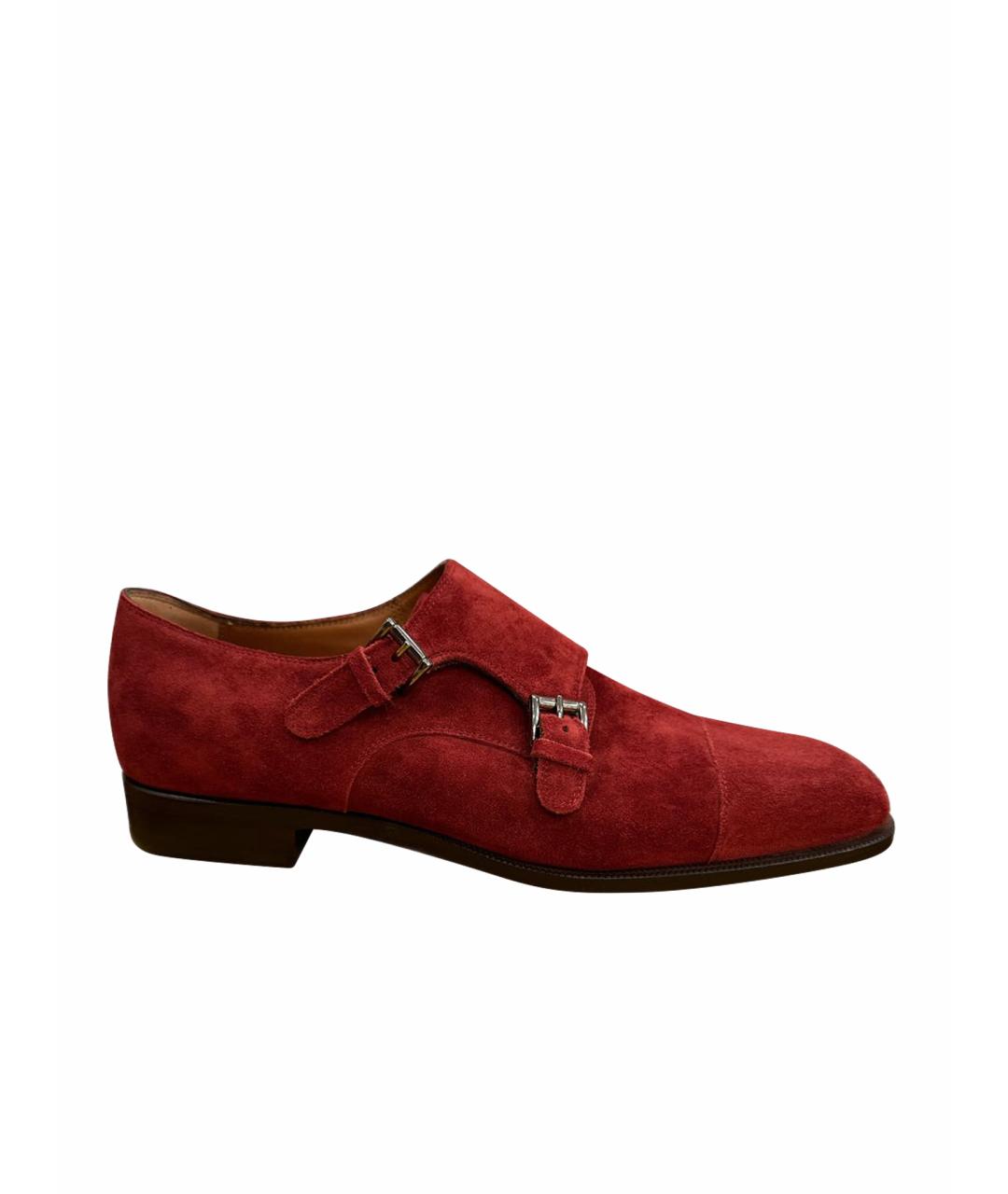 SARTORIA ROSSI Красные замшевые туфли, фото 1