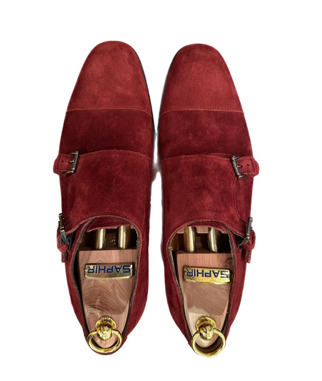 SARTORIA ROSSI Красные замшевые туфли, фото 3