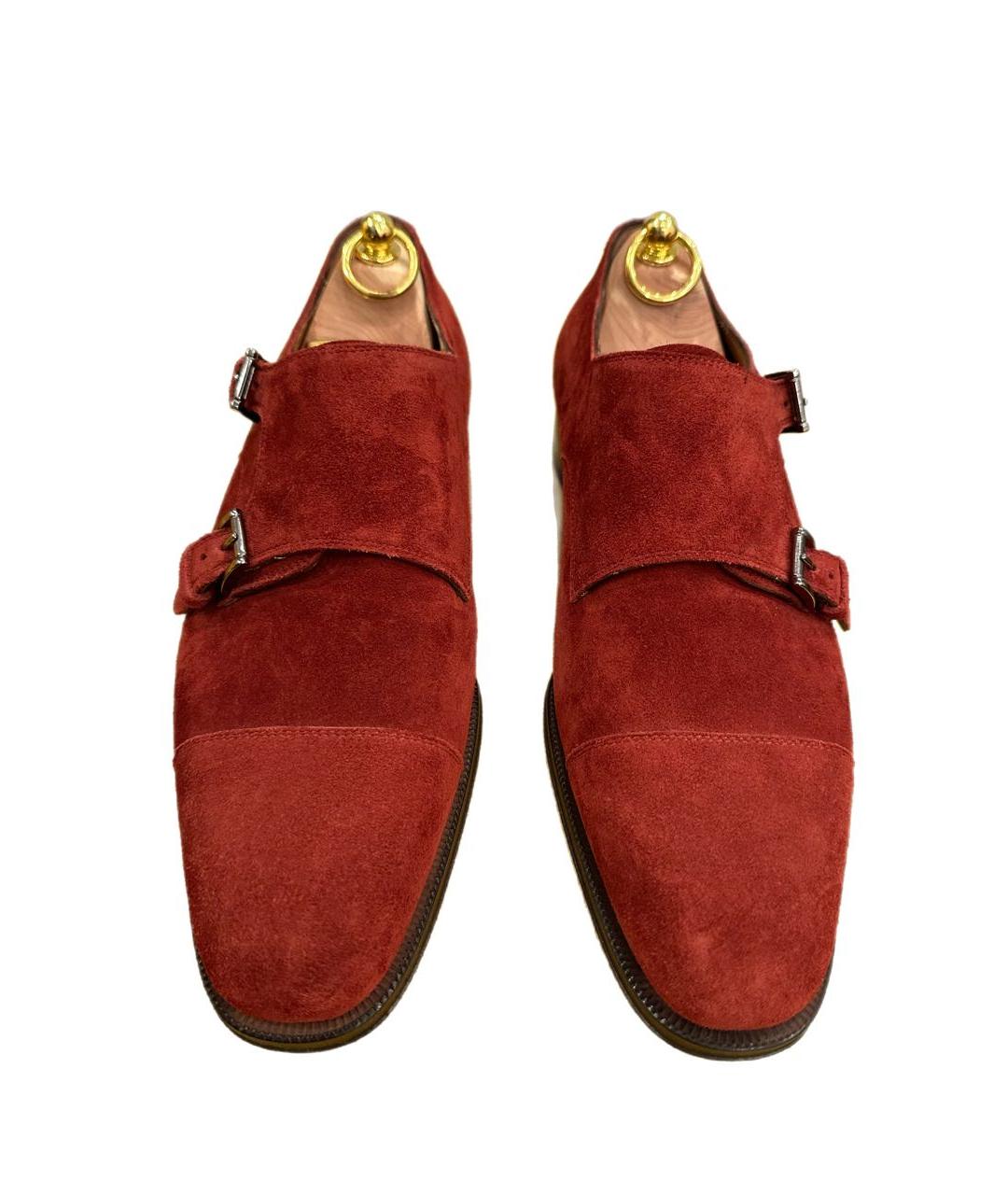 SARTORIA ROSSI Красные замшевые туфли, фото 2