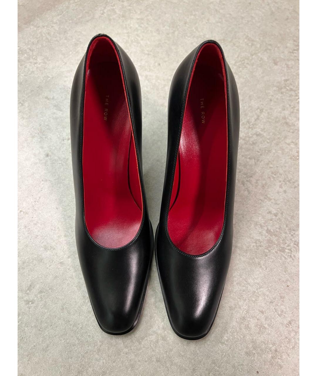 THE ROW Черные кожаные туфли, фото 2
