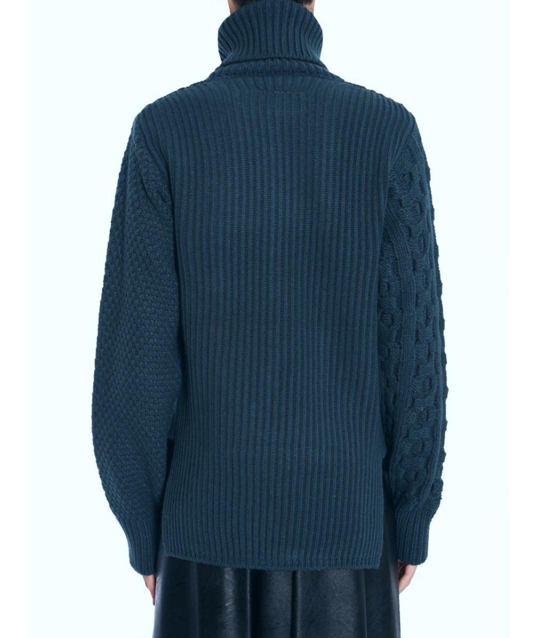 MM6 MAISON MARGIELA Зеленый шерстяной джемпер / свитер, фото 2