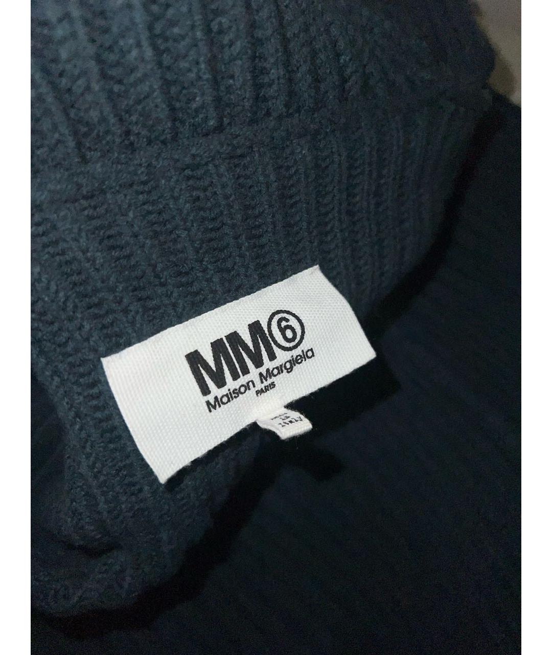 MM6 MAISON MARGIELA Зеленый шерстяной джемпер / свитер, фото 3