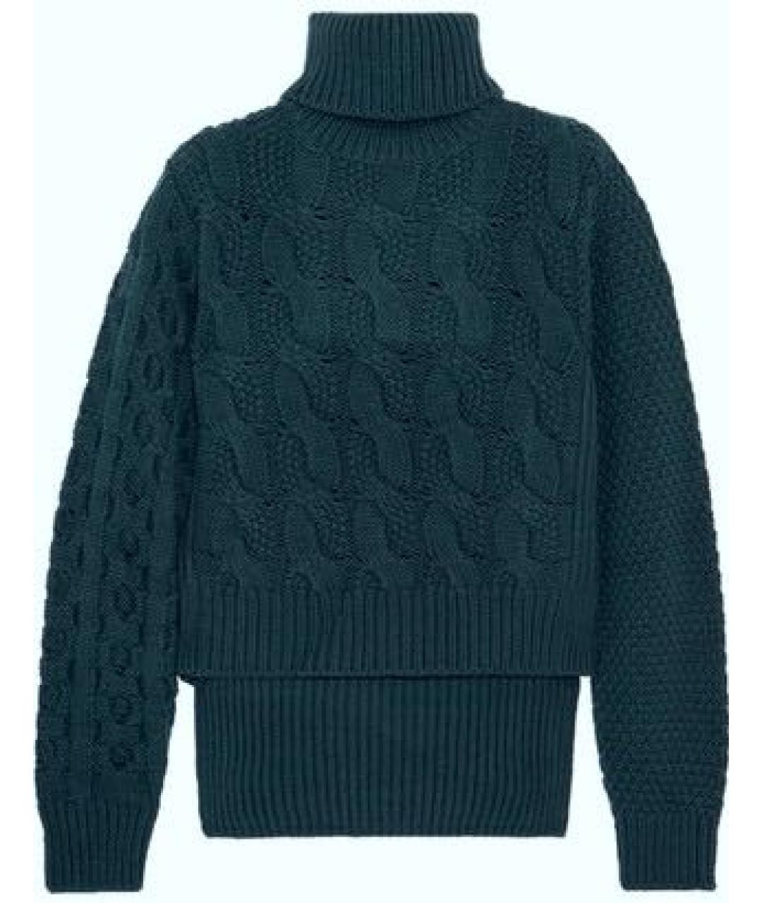 MM6 MAISON MARGIELA Зеленый шерстяной джемпер / свитер, фото 7