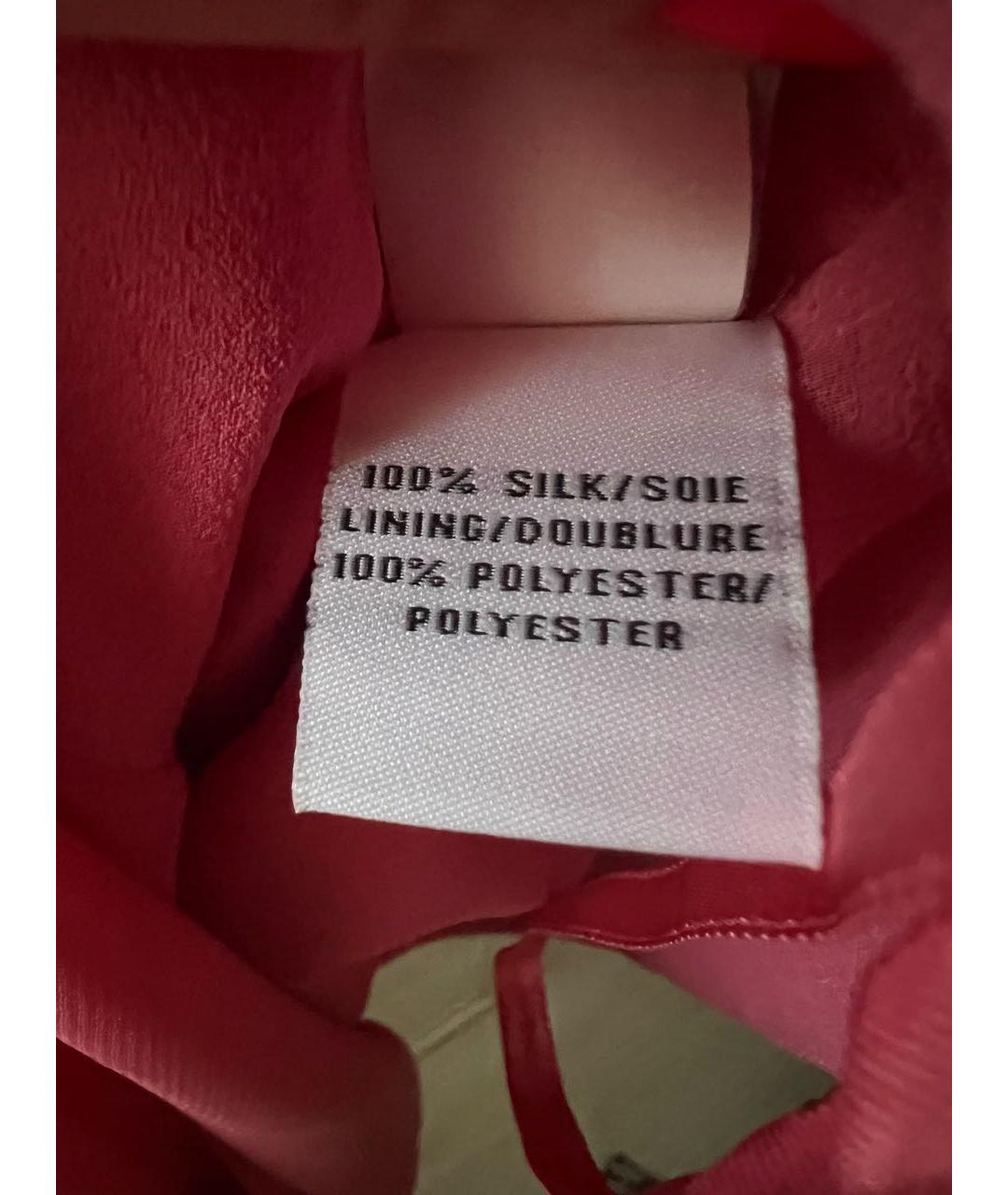 DIANE VON FURSTENBERG Розовый шелковый комбинезон, фото 7
