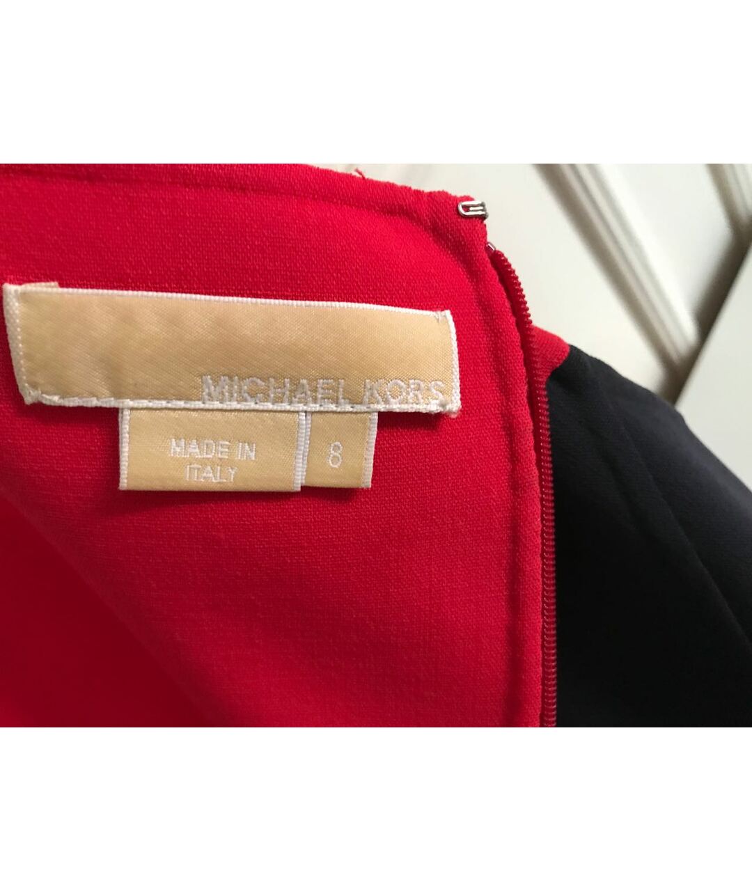 MICHAEL KORS COLLECTION Красное шерстяное повседневное платье, фото 5