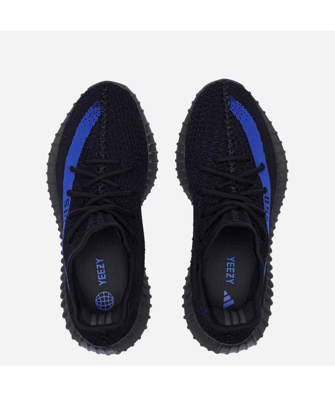ADIDAS YEEZY Черные низкие кроссовки / кеды, фото 4