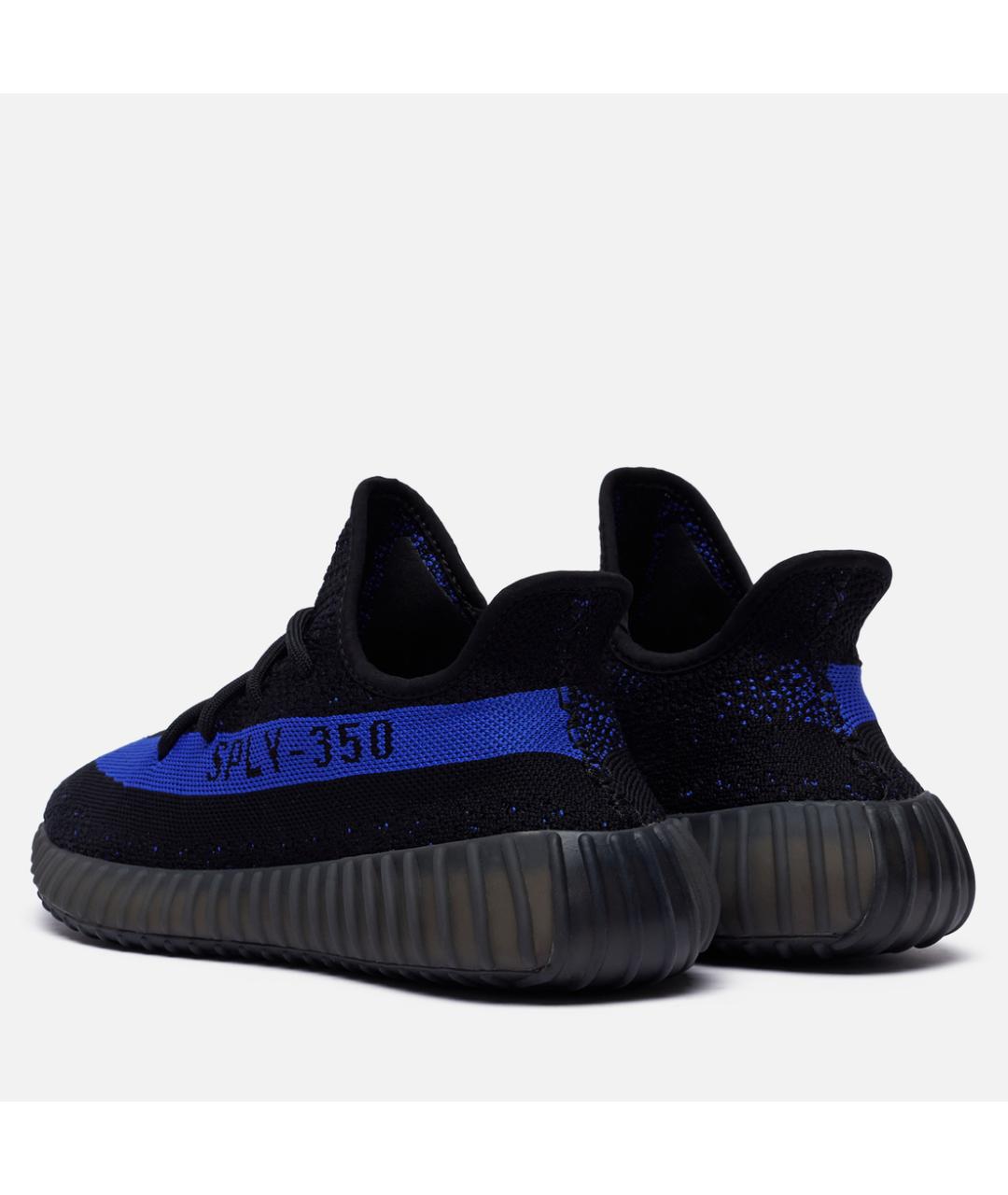 ADIDAS YEEZY Черные низкие кроссовки / кеды, фото 3
