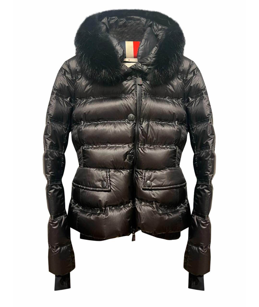 MONCLER GRENOBLE Черная полиамидовая куртка, фото 1